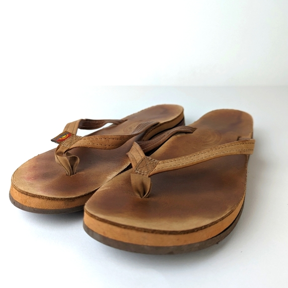 Rainbow Shoes - Rainbow Flip Flops